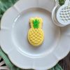 Pineapple Cookie Cutter and Fondant Embosser, Fruit, Brunch, Pina Colada, Holiday, Tropical, Vacation, Summer