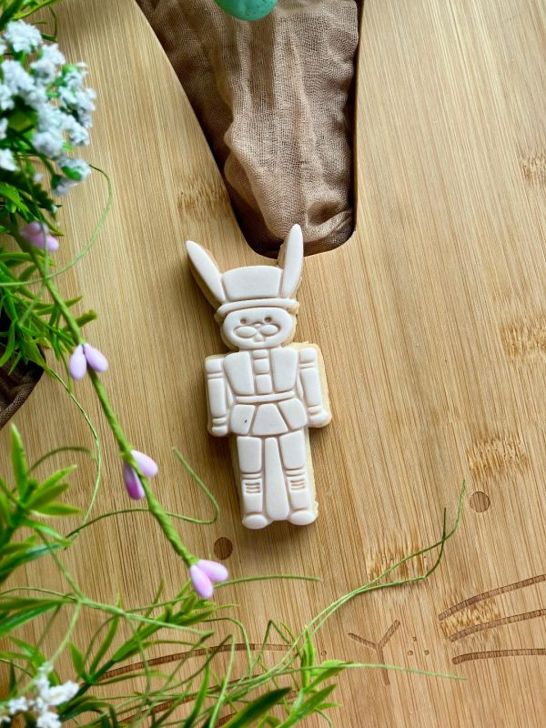 Nutcracker Rabbit Cookie Cutter and Stamp