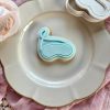 Sleep Mask Cookie Cutter and Fondant Stamp Embosser, Eye Mask, Mother's Day, Pamper, Spa, Pampering