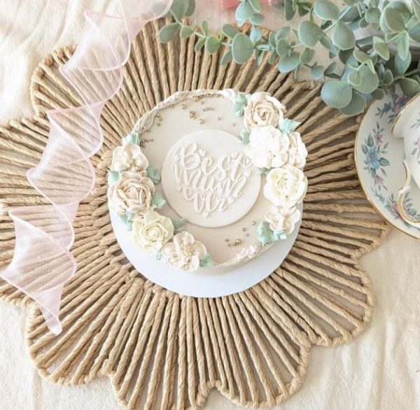 Best Mum Ever Fondant Stamp Embosser, Mother's Day, Mothers Day, Birthday