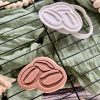 coffee 3 Coffee Beans Cookie Cutter and Fondant Stamp, Latte, Takeaway Cup, Tini, Cappuccino