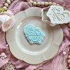 Lady in Bubble Bath Cookie Cutter and Fondant Stamp Embosser