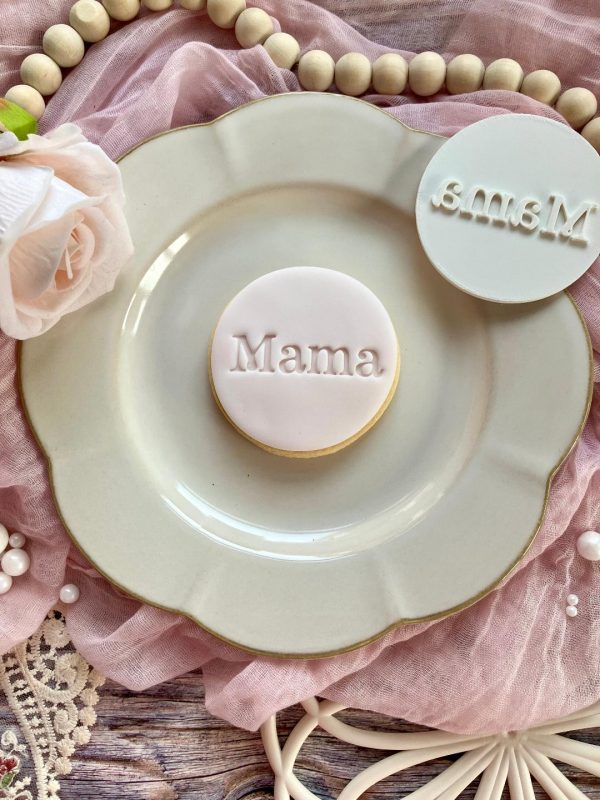 mama Mama Cookie Stamp, Mother's Day, Mothers Day, Birthday