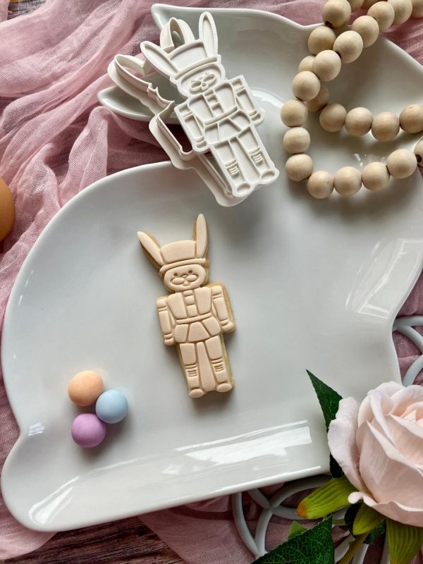 Easter Nutcracker Cookie Cutter and Fondant Stamp