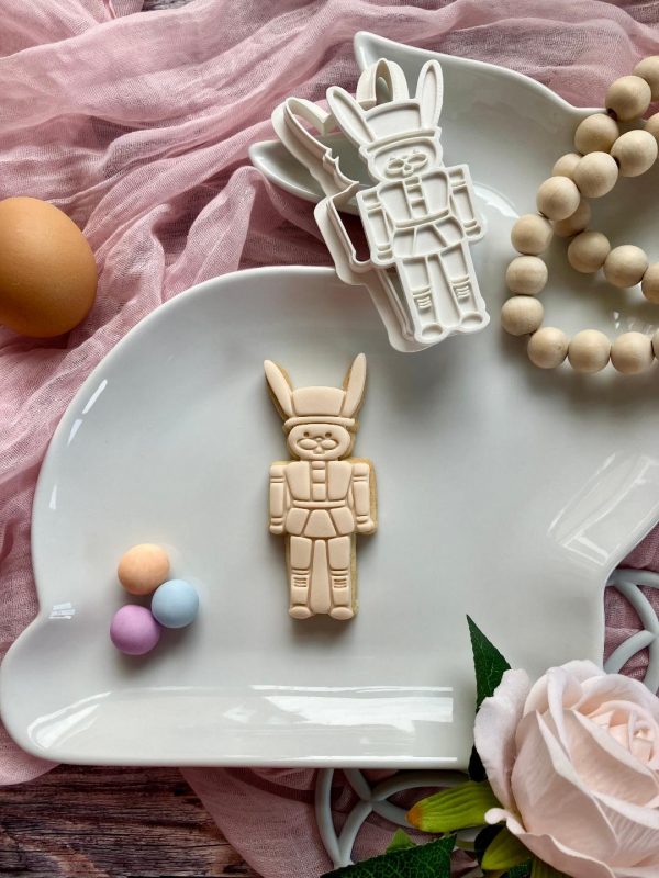 Easter Nutcracker Cookie Cutter and Fondant Stamp