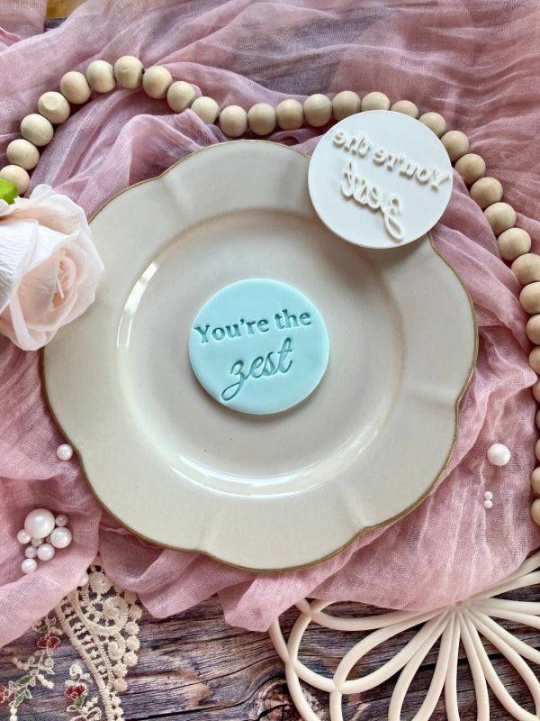 You're The Zest Cookie Stamp