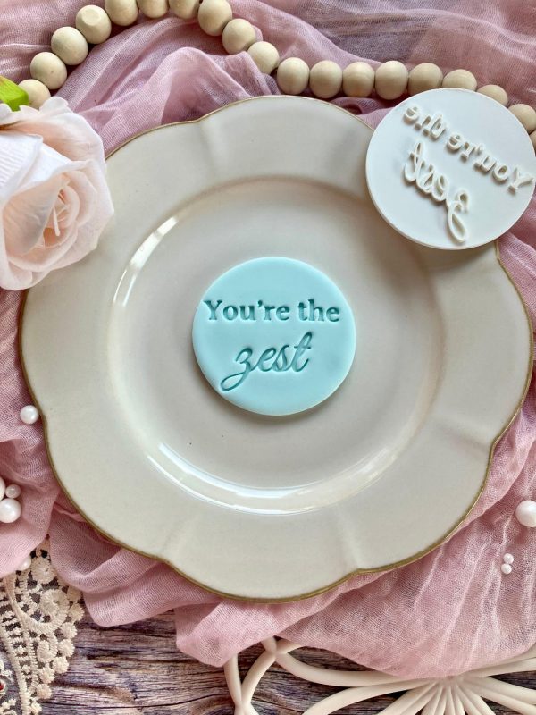 You're The Zest Cookie Stamp, Mother's Day, Mothers Day, Mothering Sunday, Bestie, Friend, Lemon, Squeeze