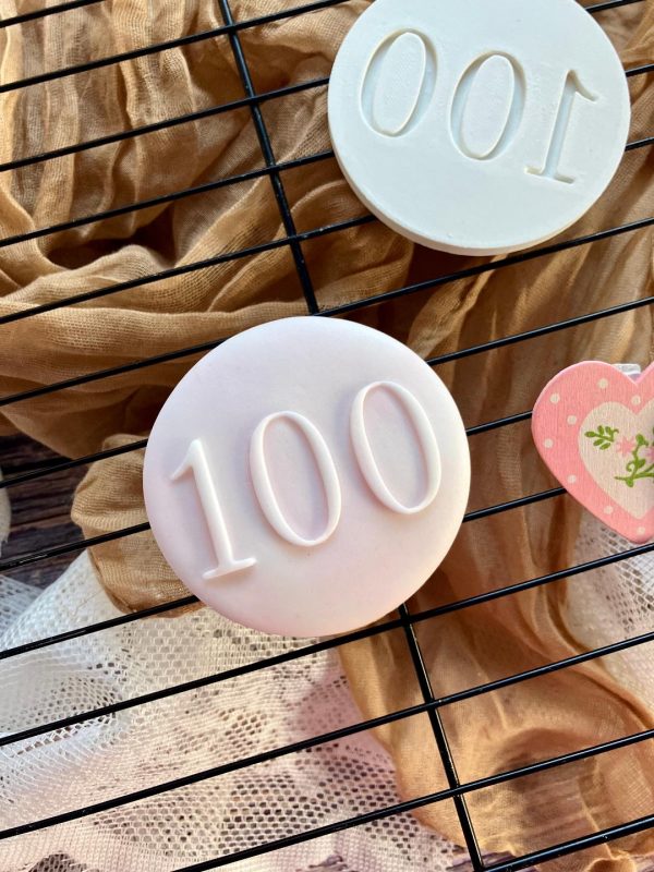 One Hundred Fondant Stamp Embosser One Hundred Fondant Stamp Embosser