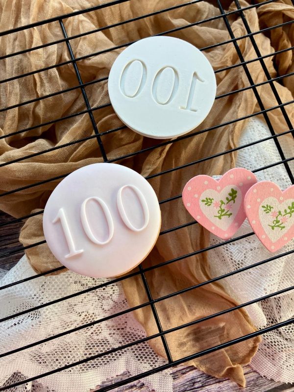 One Hundred Fondant Stamp Embosser One Hundred Fondant Stamp Embosser