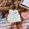 Bride and Groom Cookie Cutter and Fondant Embosser, Wedding, Engagement, Anniversary, Bridal, Hen