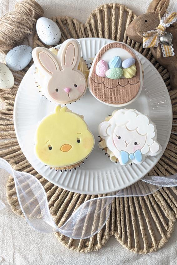 Easter Lamb Cookie Cutter and Fondant Embosser, Cute Lamb, Farm Theme, Spring, Sheep