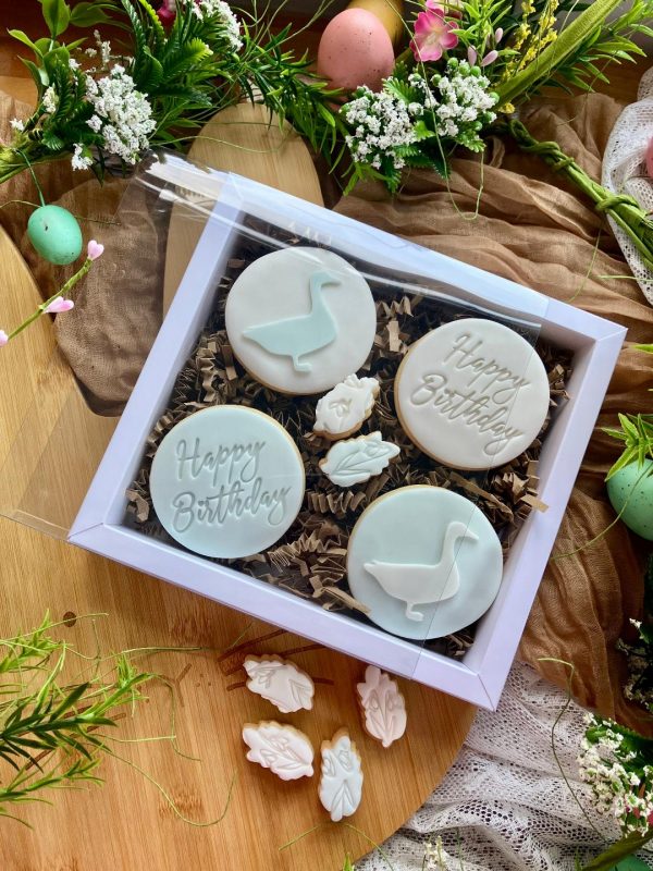 bday goose 5 Goose Fondant Stamp Embosser, Geese, One Silly Goose, Farm, Bird, Duck