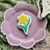 daff 4 Daffodil Cookie Cutter and Fondant Embosser, Bouquet, Floral, Flower, Wales, Welsh, Spring, Easter