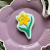 daff 5 Daffodil Cookie Cutter and Fondant Embosser, Bouquet, Floral, Flower, Wales, Welsh, Spring, Easter