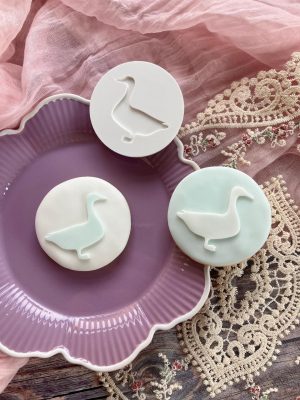 Goose Fondant Stamp Embosser