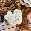 Holding Hands Cookie Cutter and Fondant Stamp