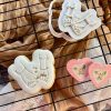 Holding Hands Cookie Cutter and Fondant Stamp, Wedding, Bride and Groom, Mr and Mrs, Love, Engagement, Anniversary