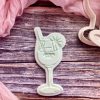 Aperol Spritz Cookie Cutter and Fondant Embosser Aperol Spritz Cookie Cutter and Fondant Embosser