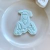 Graduate Cookie Cutter and Fondant Embosser, Graduation, Grad