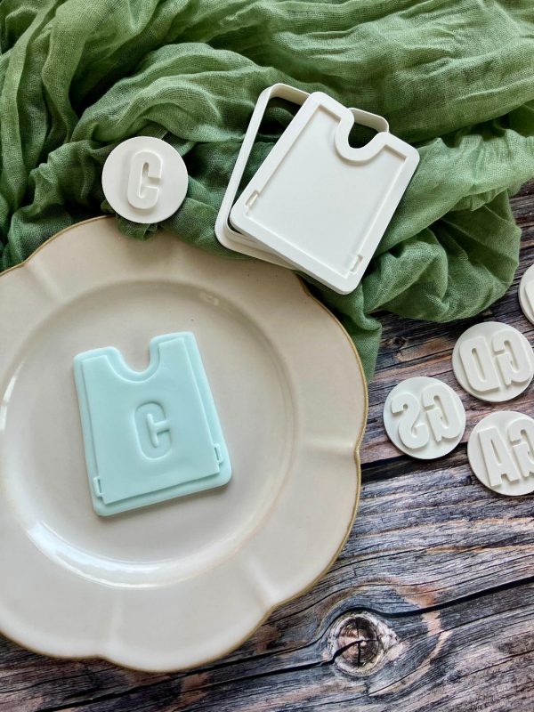 Netball Vest and Positions Cookie Cutter and Fondant Embosser, Tabard, Sports, Hobbies, GA, C, WA