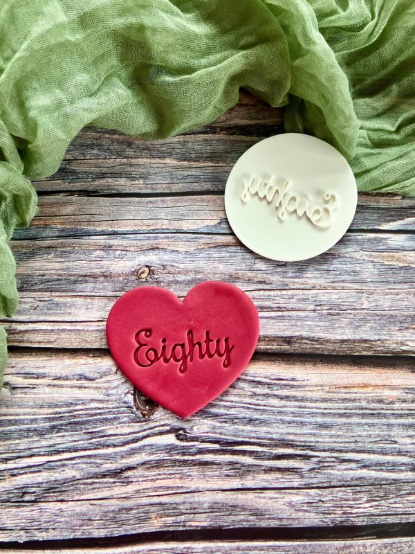 Eighty Cookie Stamp Eighty Cookie Stamp
