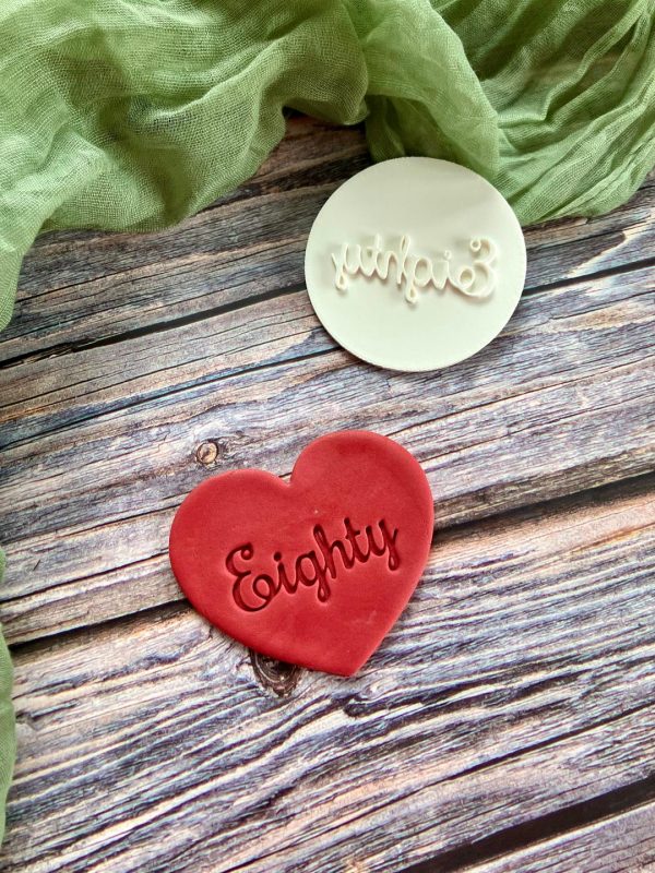 Eighty Cookie Stamp Eighty Cookie Stamp