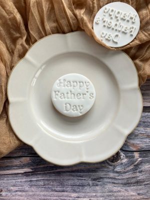 Happy Father's Day Cookie Stamp