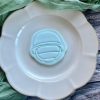 Helmet Birthday Cookie Cutter and Fondant Embosser Helmet Birthday Cookie Cutter and Fondant Embosser