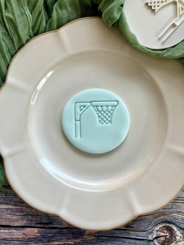 Netball Net Cookie Stamp, Sports, Hobbies, Net