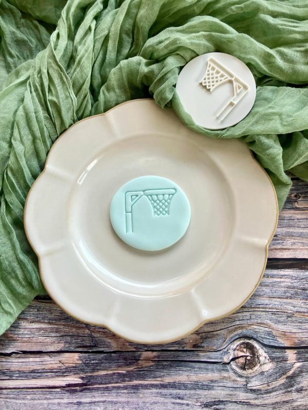 Netball Net Cookie Stamp, Sports, Hobbies, Net