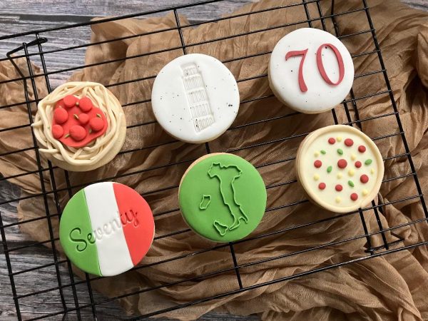 Leaning Tower of Pisa Cookie Stamp