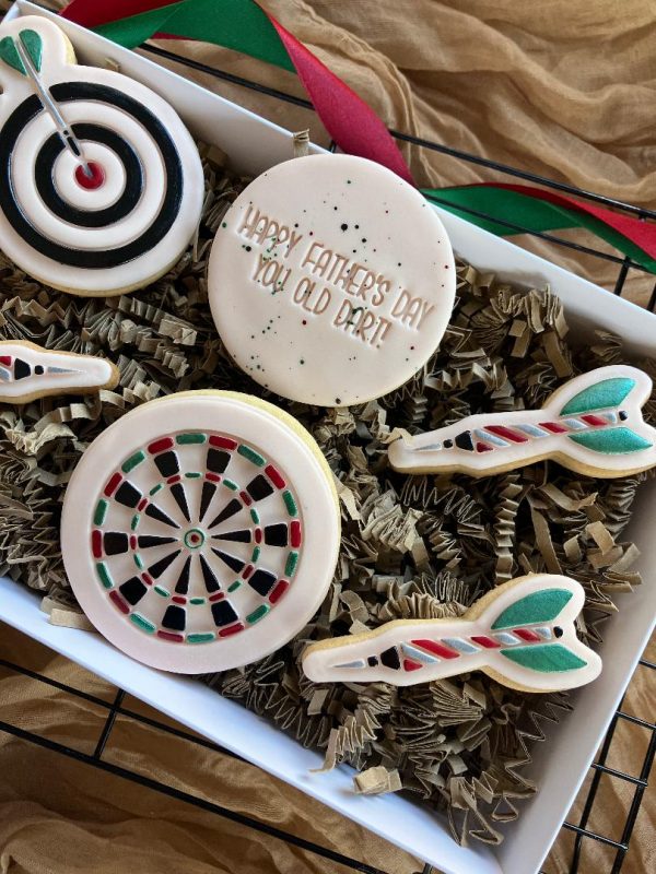 Dart Board Cookie Cutter and Fondant Stamp Dart Board Cookie Cutter and Fondant Stamp