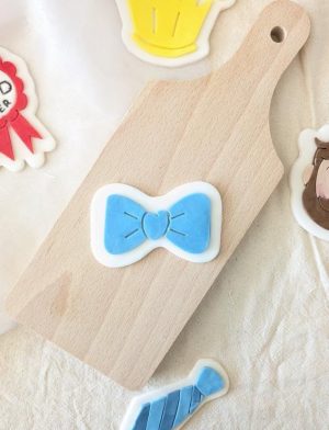 Bow Tie Cookie Cutter and Fondant Embosser