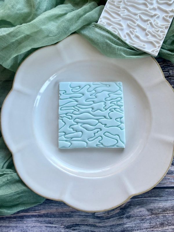 Camouflage Fondant Stamp Embosser