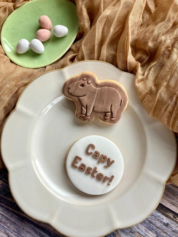 Capy Easter Fondant Stamp Embosser