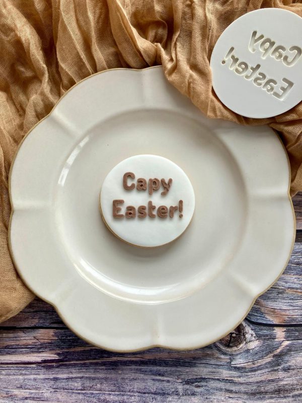 Capy Easter Fondant Stamp Embosser