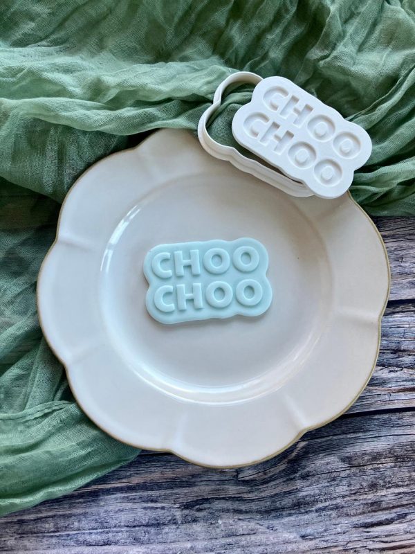 Choo Choo Cookie Cutter and Fondant Embosser