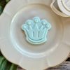 Crown Cookie Cutter and Fondant Stamp Embosser, King, King For The Day, Father's Day