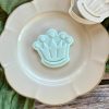 Crown Cookie Cutter and Fondant Stamp Embosser