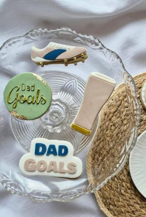 Dad Goals Fondant Stamp Embosser, Football, Dad, Father's Day, Soccer