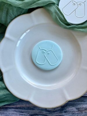 Dog Tags Fondant Stamp Embosser