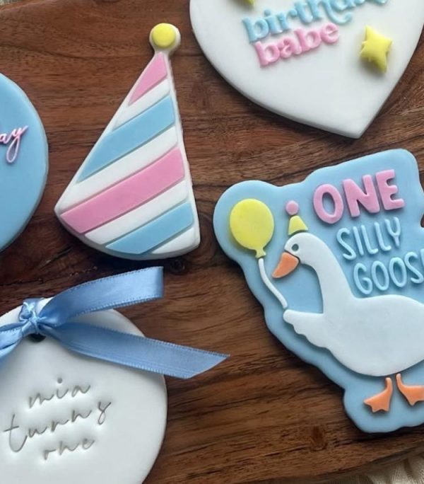 Goose Cookie Cutter and Fondant Embosser