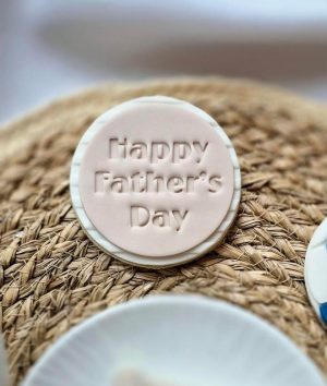 Happy Father's Day Cookie Stamp