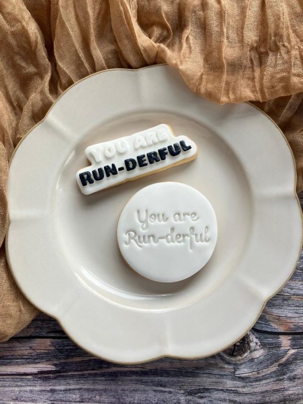 You Are Run-derful Cookie Stamp