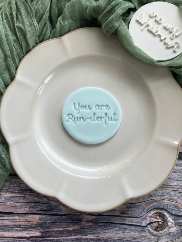 You Are Run-derful Cookie Stamp, Father's Day, Fathers Day, Running, Runner, Wonderful, Run