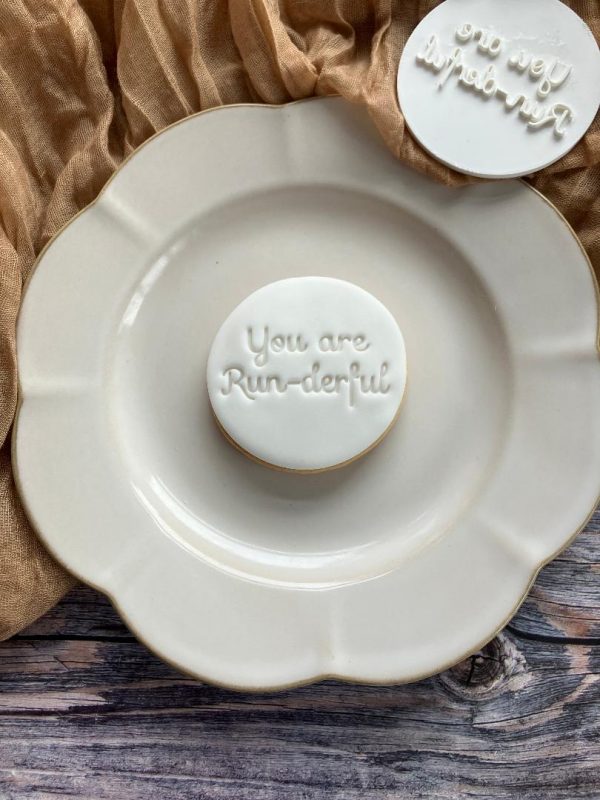You Are Run-derful Cookie Stamp