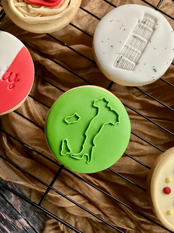 Italy Outline Fondant Embosser