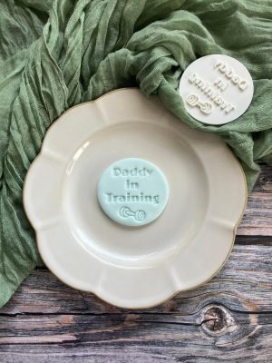 Daddy in Training Cookie Stamp