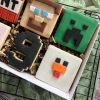 9a Minecraft Style Number Cookie Cutter, Pixel Number, Gaming