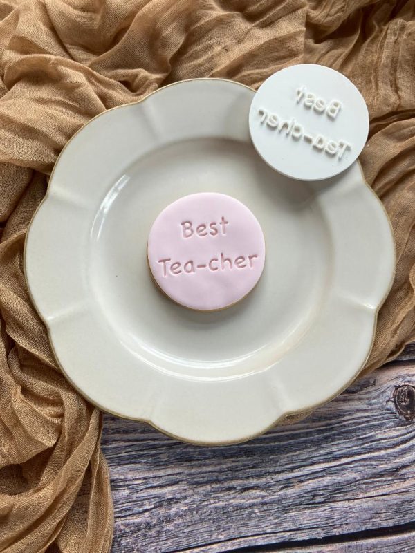 Best Teacher Cookie Stamp Best Teacher Cookie Stamp